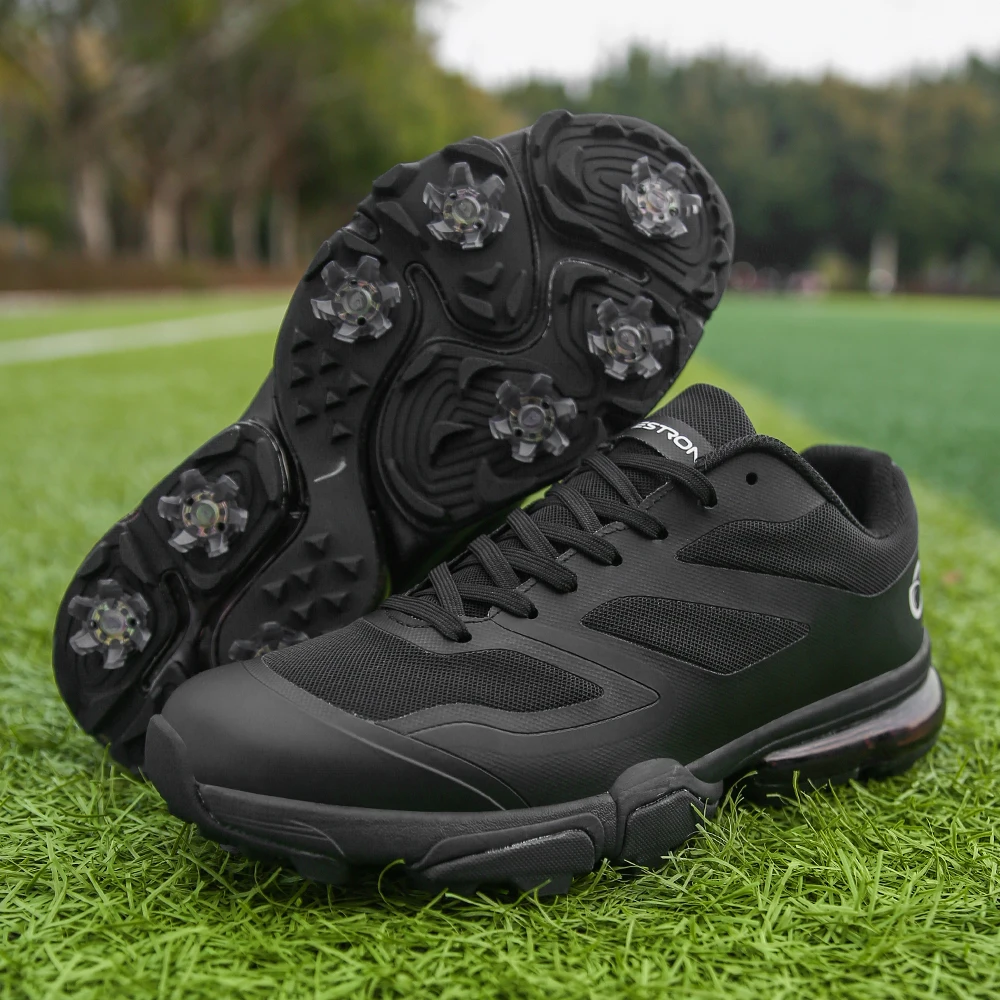Мужская обувь для гольфа роскошные кроссовки гольфистов удобная прогулочная