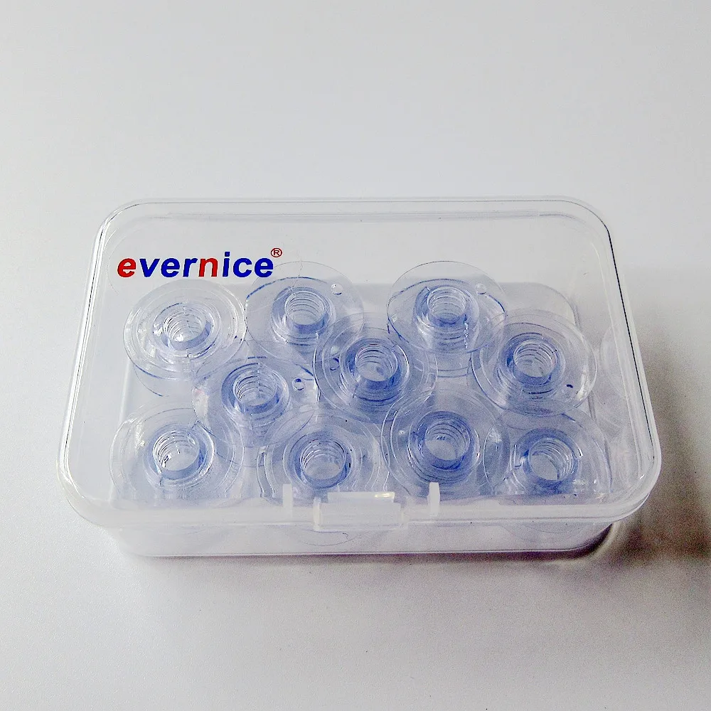 

10 бобьев с коробкой для Husqvarna Viking Optima 610, 620, 190, 185, 180, 150, 120