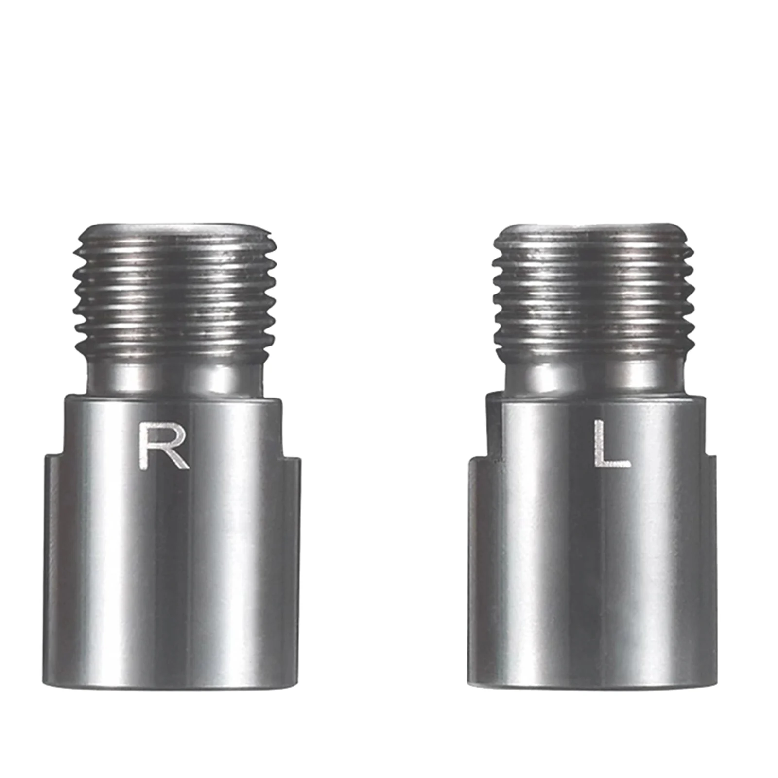 

Bicycle Pedal Extender 1 Pair Steel Bicycle Extended Pedal Spacer With L And R Markings For 9/16 Inch Threaded Pedals