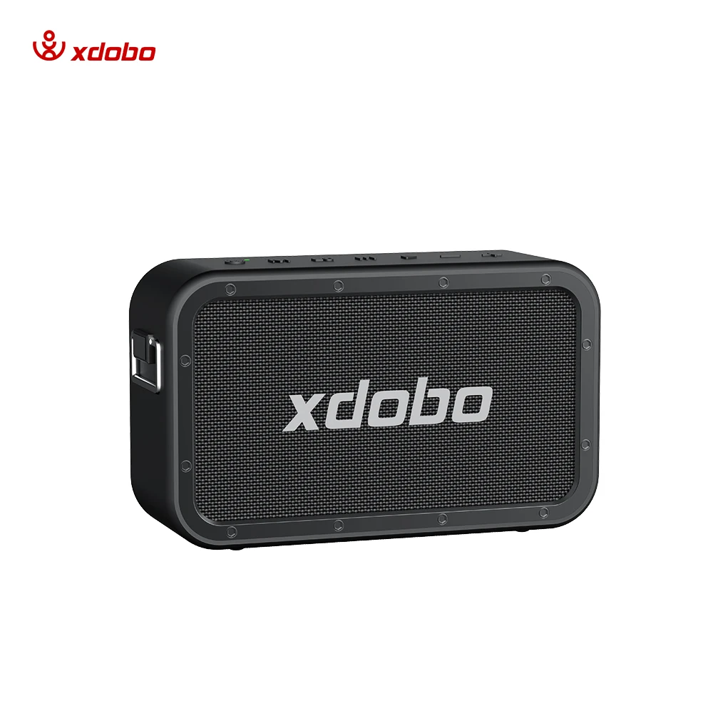 Фото XDOBO 1983 Max Портативная колонка с Bluetooth 5.3, встроенным аккумулятором на 10000 мАч, водонепроницаемость IPX5, встроенный микрофон для компьютера и мобильного телефона. №3