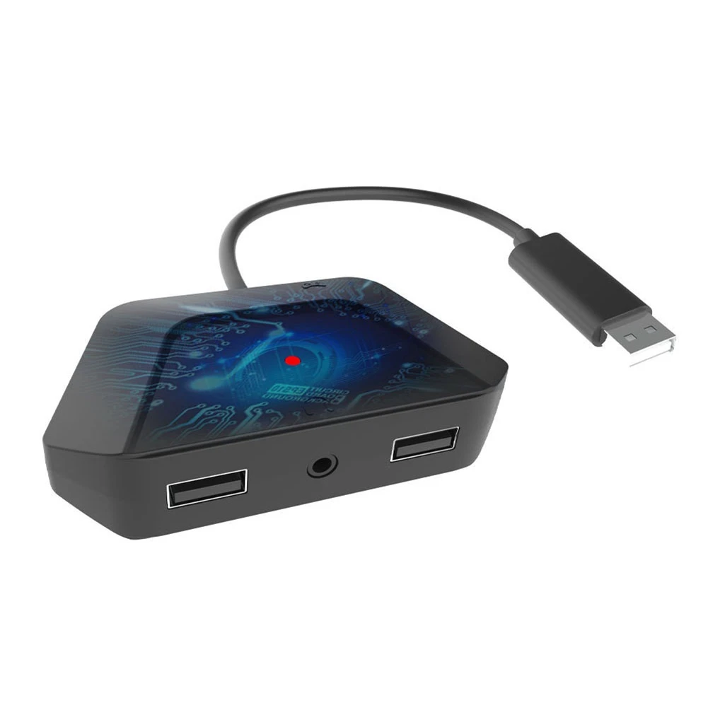 

JYS Keyboard and Mouse Converter Adapter with Voice Function Compatible with PS3/PS4/Xbox/Switch Series Host Conversion