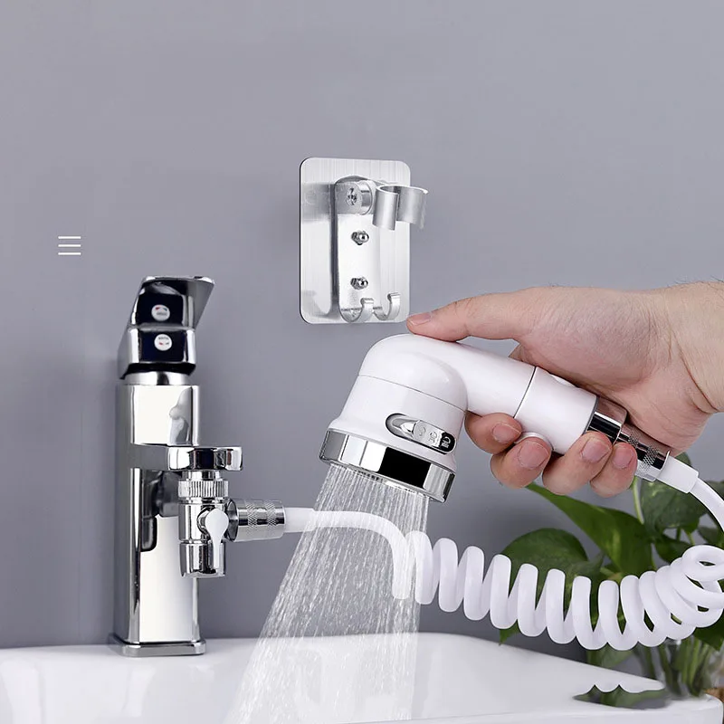 Bathroom Wash Face Basin External Shower Toilet Filter Negative Ion Filter Shampoo Artifact Washing Hair Faucet External Shower