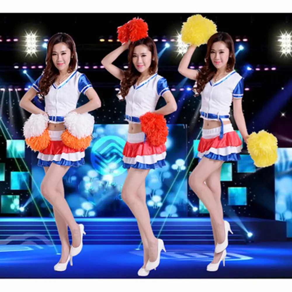 Помпоны для игр недорогой практичный цветочный мяч чарлидинга подходит танцев