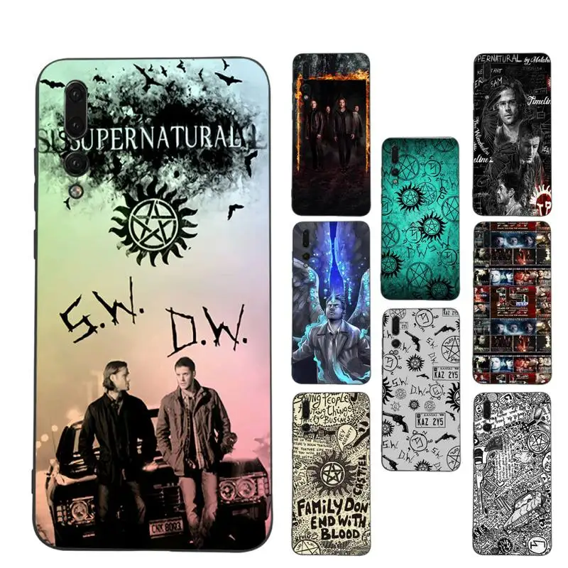 

Supernatural SPN Dean And Sam Phone Case for Huawei P30 40 20 10 8 9 lite pro plus Psmart2019