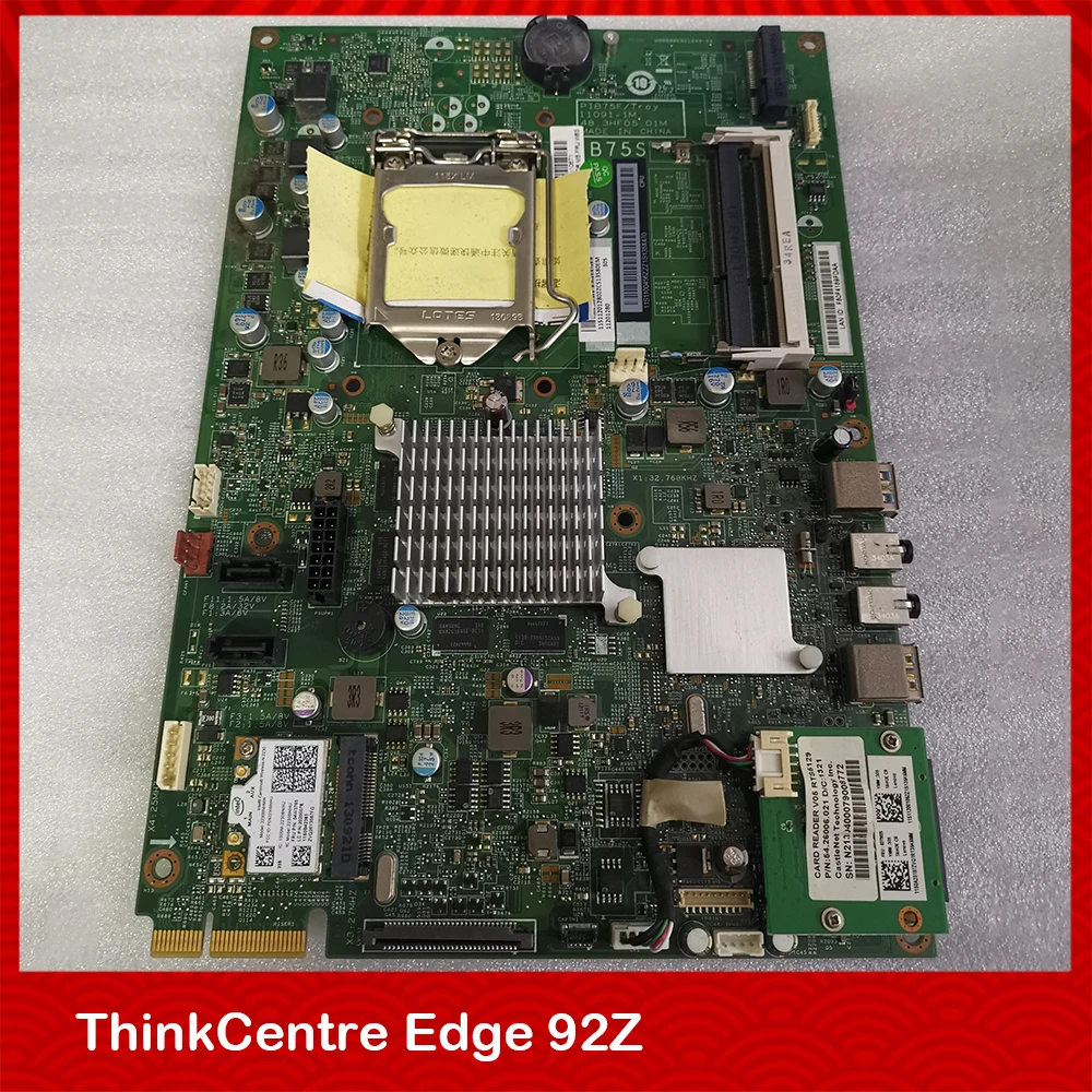 Original All-in-One Motherboard For Lenovo ThinkCentre Edge 92Z IB75S PIB75F 03T6611 03T6610 Perfect Test,Good Quality