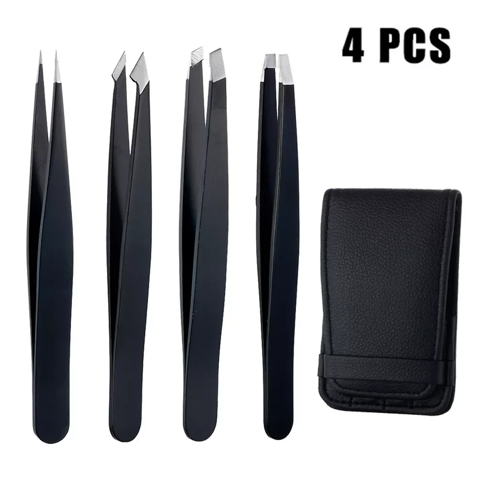 

Anti-static Stainless Steel Tweezers Maintenance Tools Industrial Precision Straight Tweezers Repair Tool For Eyebrow DIY