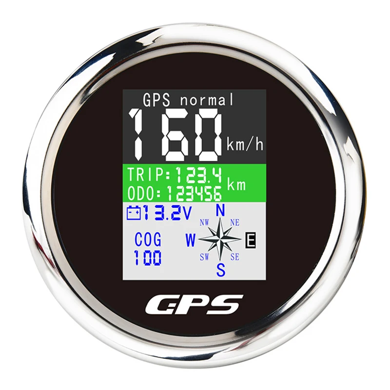 

85mm GPS Digital Display Speedometer Digital Display Speedometer Ship Truck Commercial Vehicle Construction Machinery