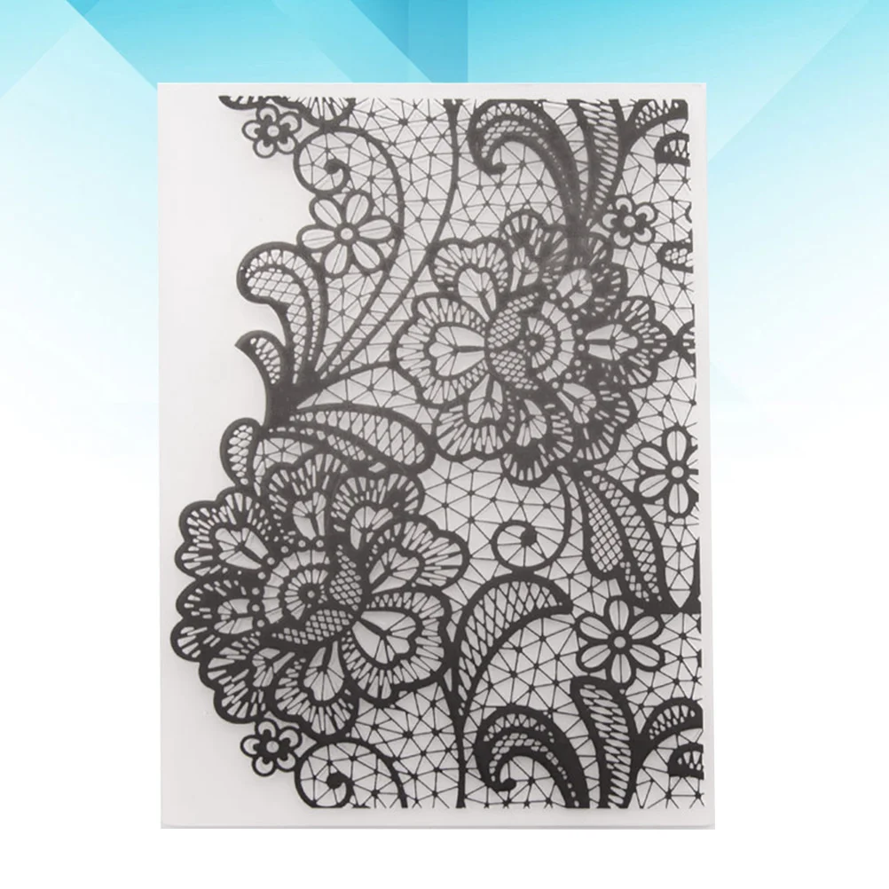 

1 Embossing Folder Flower Pattern Embossing Template Folder for Scrapbook Cards Making Photo Album Craft ( Style 1 )