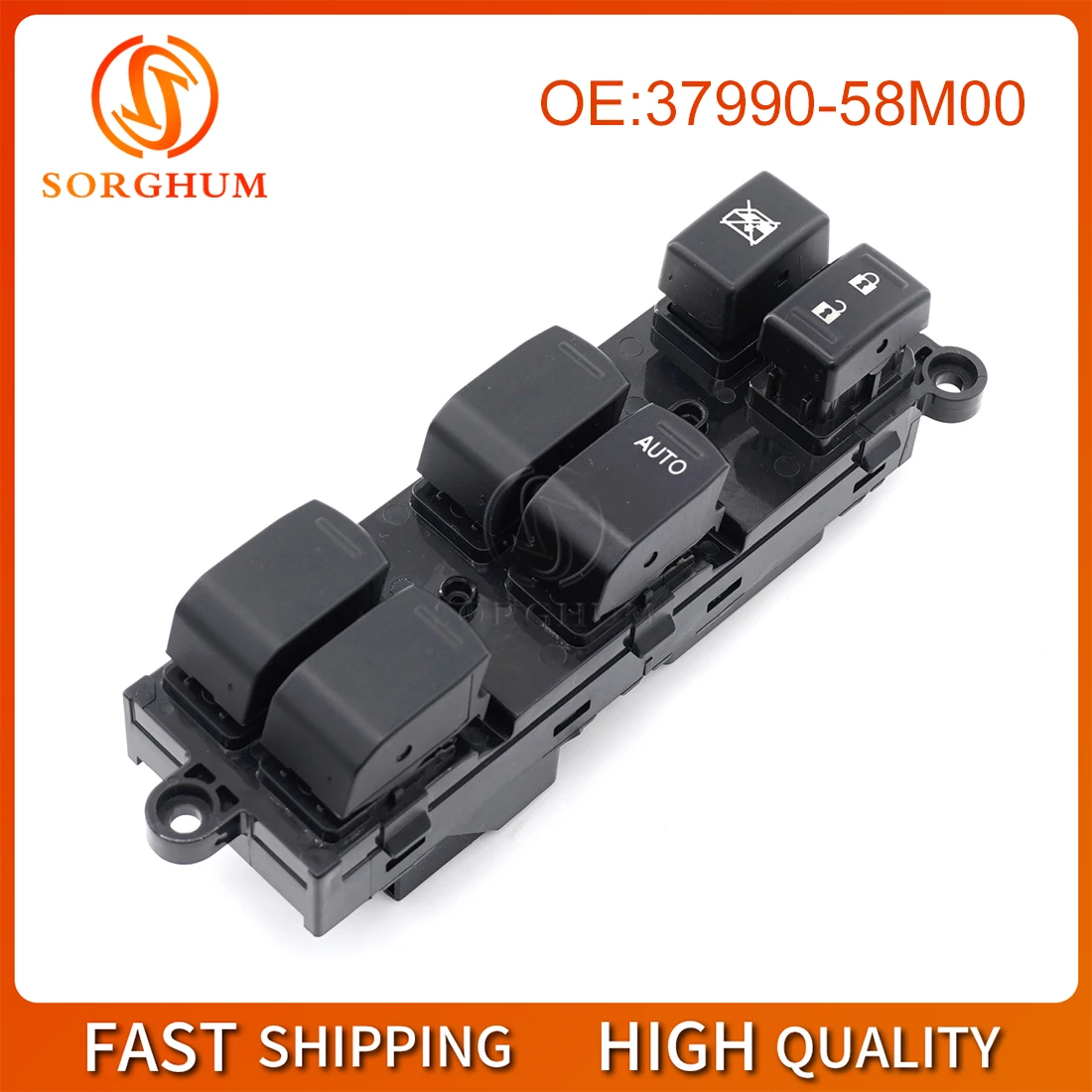 

SORGHUM 37990-58M00 Front Right Electric Power Master Window Switch Regulator Button For Suzuki Vitara 1992-1998 Car Accessories