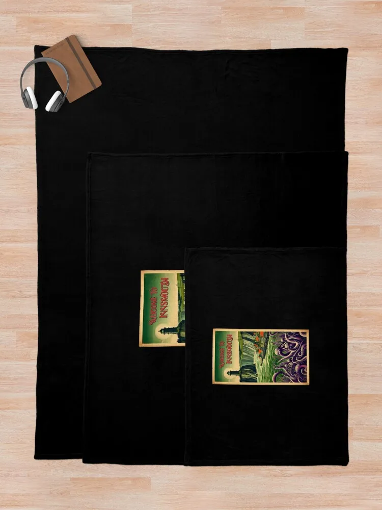 Добро пожаловать в Innsmouth Плед Пляжные милые одеяла