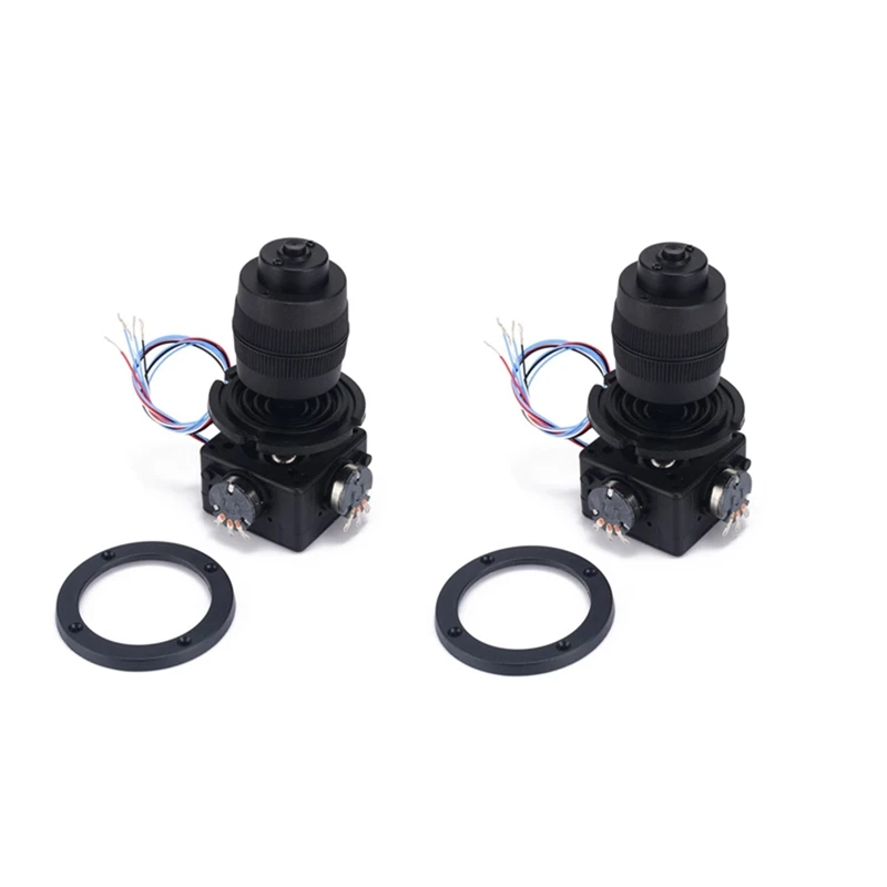 

Electronic 4-Axis Joystick Potentiometer Button For JH-D400B-M4 10K 4D Controller With Wire For Industrial 2Pcs