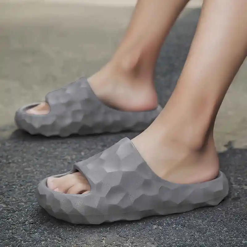 

White Platform Shoes High Heels Girl Sandals Luxury Brand High Quality Transparent Sandals Women's Flip Flops For Summer Tennis