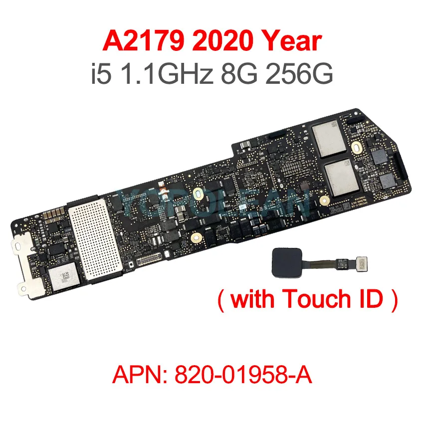 Протестированная материнская плата A1932 820-01521-A для Macbook Air 13 3 " логическая A2179 с