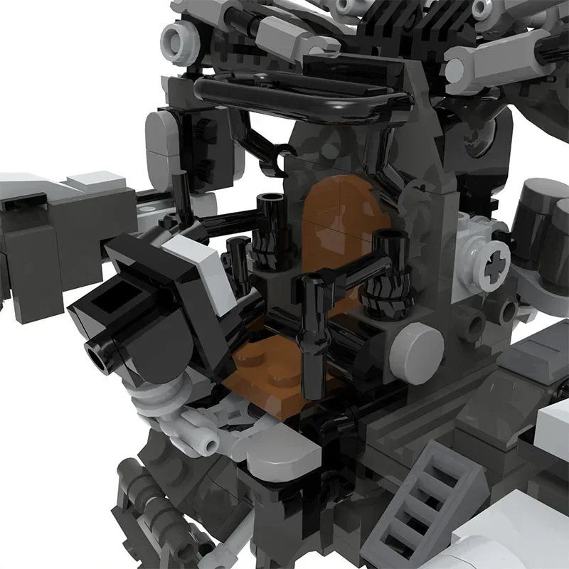 MOC-91373 научная фантастика фильм Mecha Zion машина монстр-кирпич модель матрица APU робот