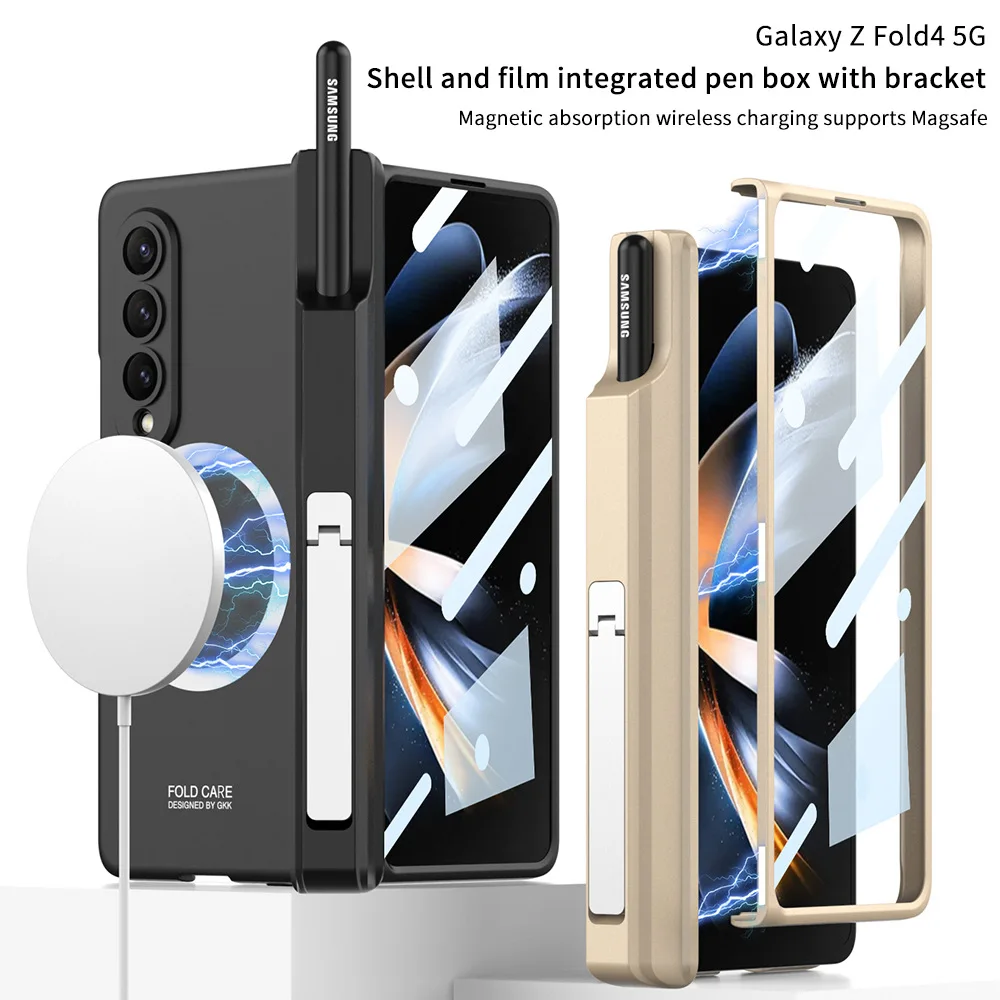 

For Samsung Galaxy Z Fold 4 Case F9360 Case (not Included Spen But A Capacitive Pen for Free)