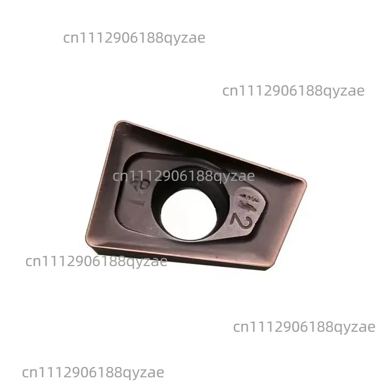 Фото Новые оригинальные японские твердосплавные пластины QOMT1651R-M2 VP15TF для фрезерных станков с ЧПУ, фрезы QOMT 1651 R-M2 VP15TF для металлообрабатывающих станков №1