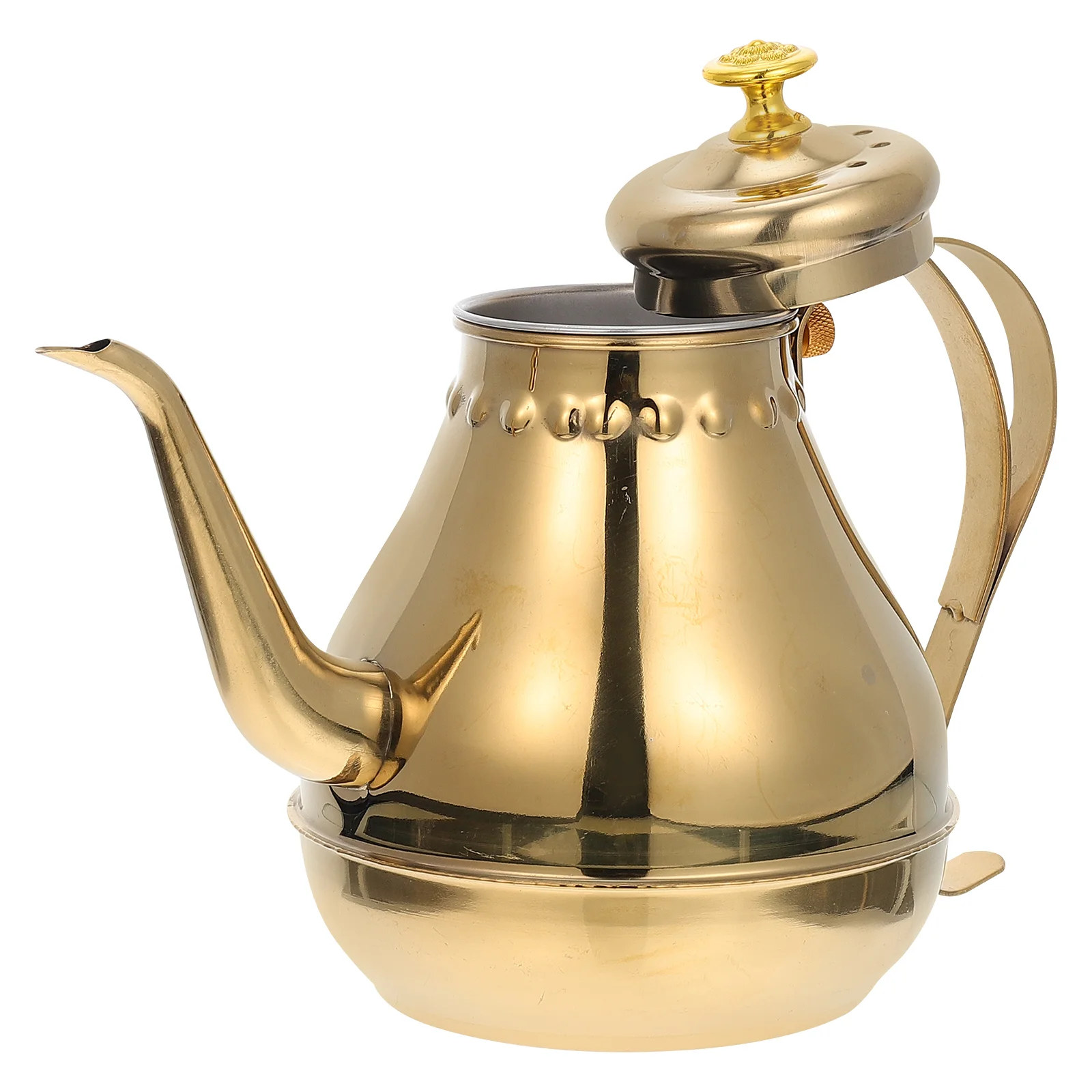 

Stainless Steel Teapot Kettle Handheld Strainer Coffee Filter Universal Water Boiling Jug Teakettle Home