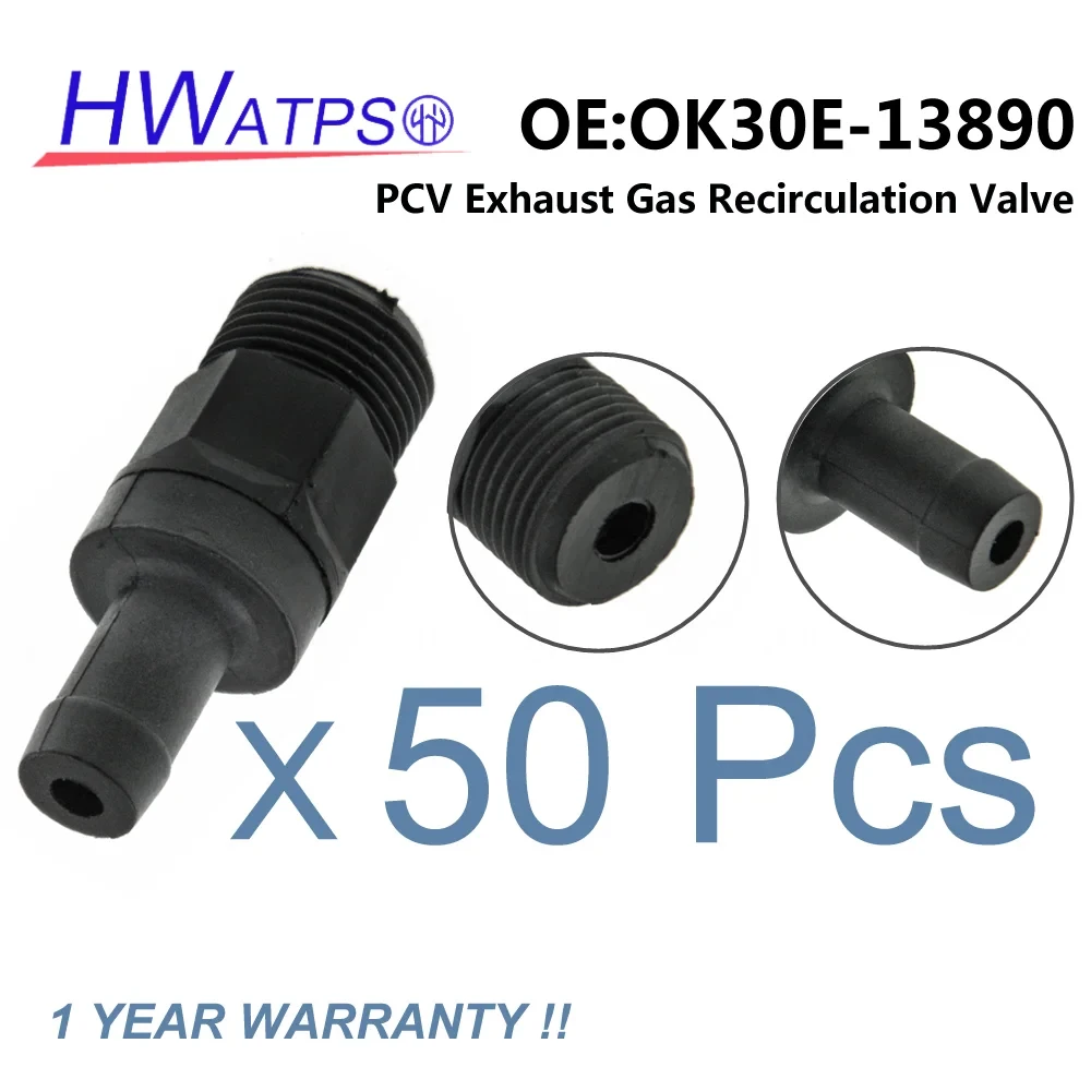 

HWATPS положительная вентиляция картера PCV выпускной клапан OEM 0K30E-13890 PCA1126 для Kia Rio 1.5L/1.6L L4 2001-2005 DOHC