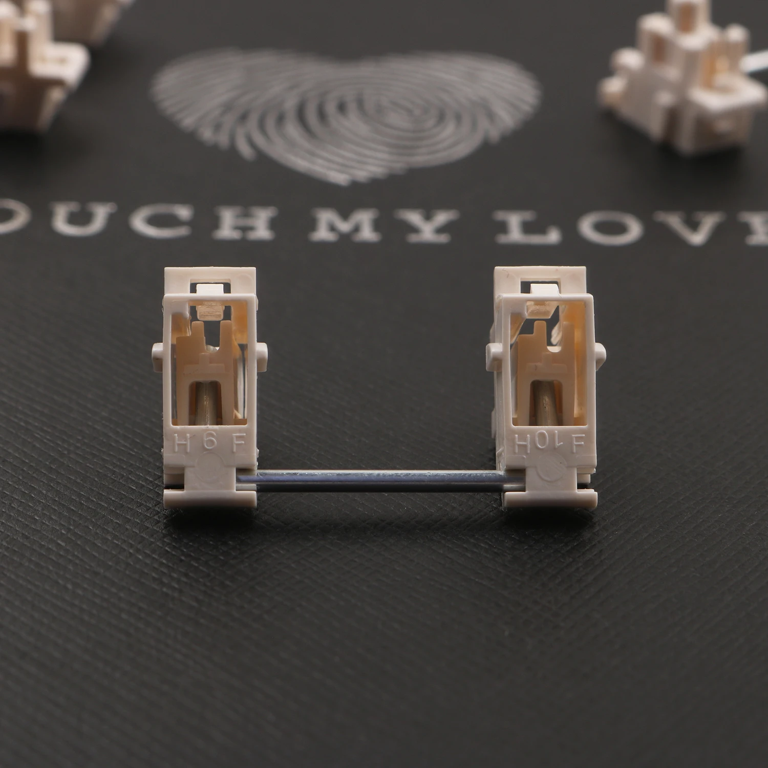 

White Plate Mount Stabilizer POM Stab for mx Mechanical Keyboard MOD