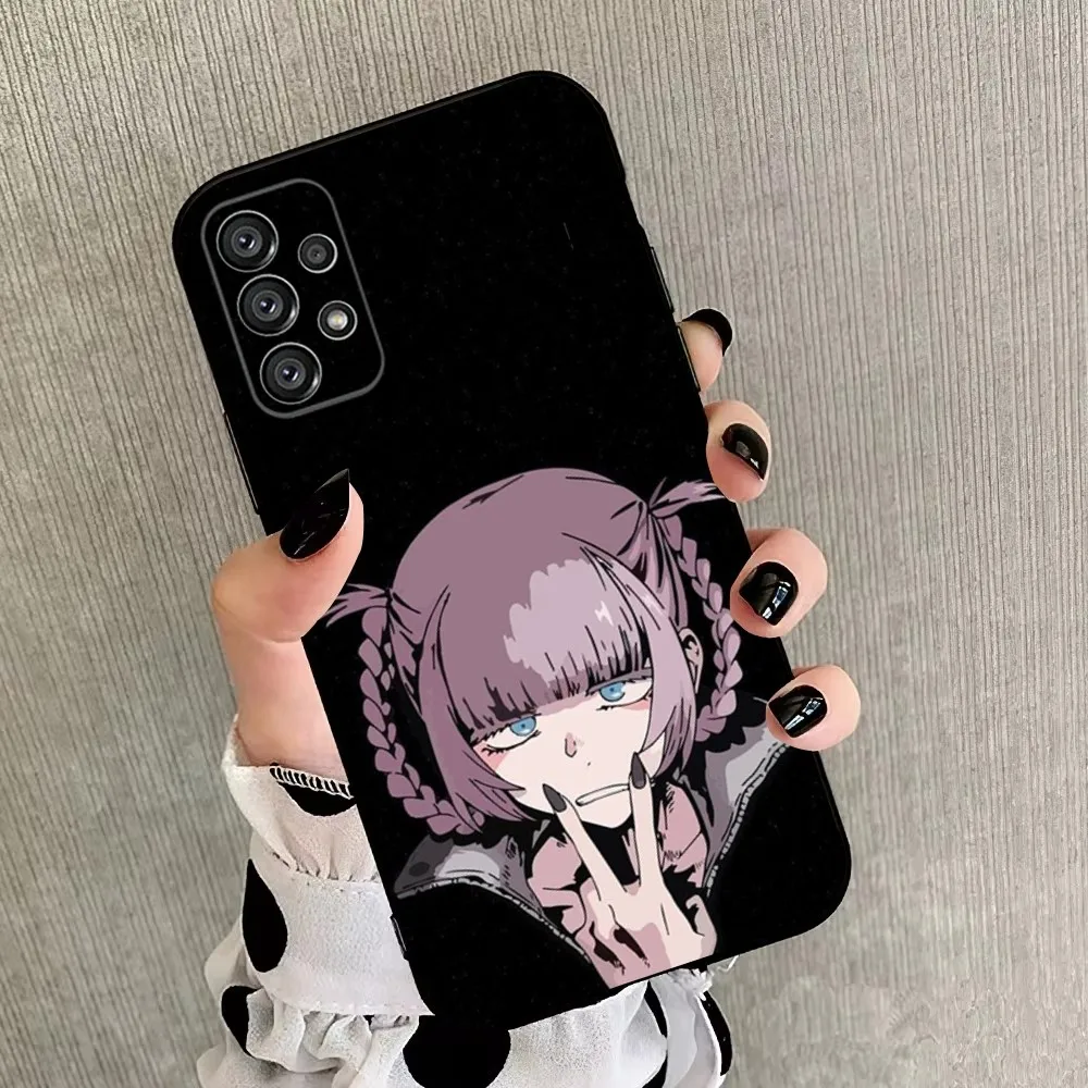 Чехол для телефона Nazuna Nanakusa Samsung Galaxy A20 A21s A22 A31 A32 A52 A53 A72 73 A80 A91 Мягкий черный чехол