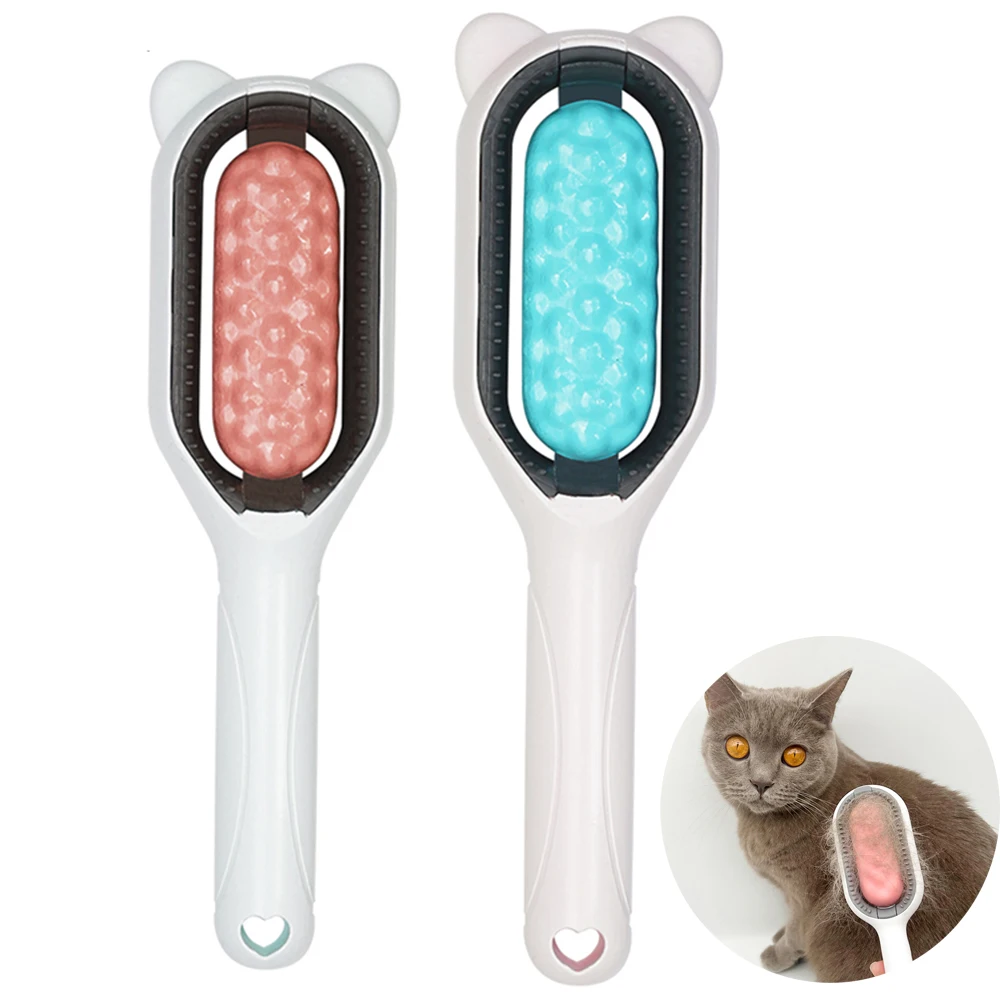 

Multifunctional Pet Deshedding Brush Silicone Dog Brush Cat Grooming Comb Hair Remover Massage Tools for Cats Dogs Lint Remover
