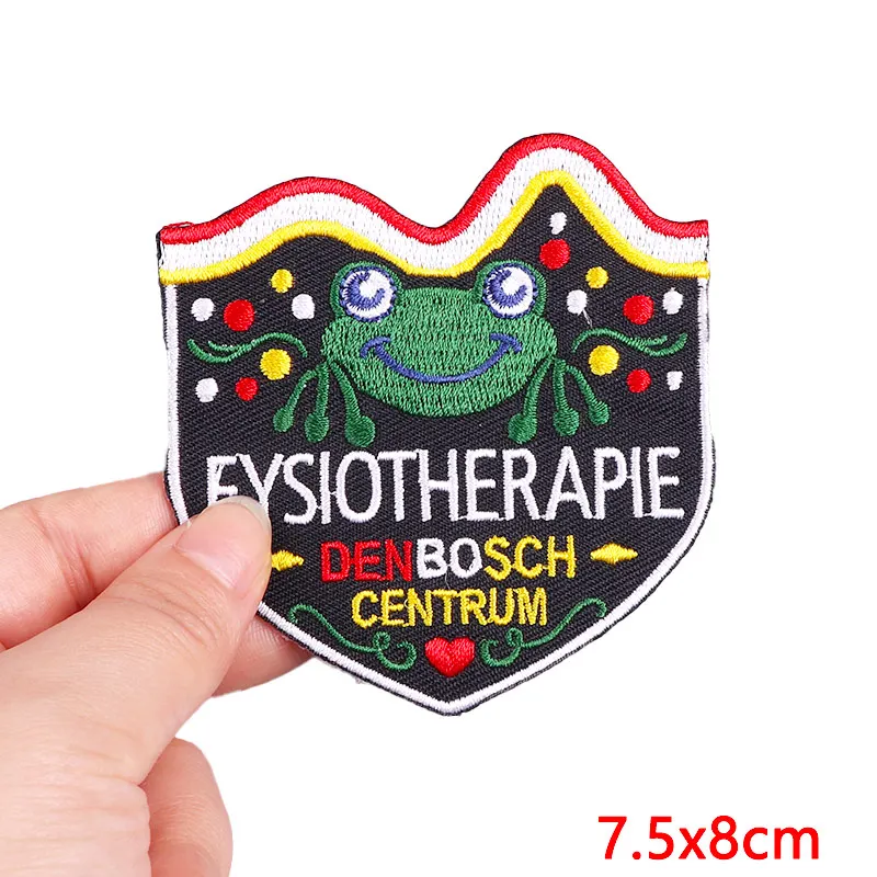 Oeteldonk карнавал для герба Нидерленда железные нашивки одежды лягушка вечерние