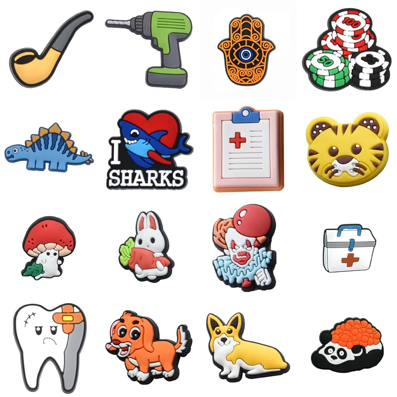 

Decorations for Crocs Men Shoe Charms Girl Set Jeans Wholesale Bulk Shoes Accessories Women Charm Boy Para Pins Gifts Kids Packs