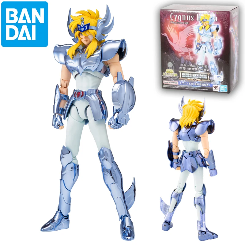 

Bandai Genuine Saint Seiya Figure Toys Saint Cloth Myth EX Cygnus Hyoga Final Bronze Cloth Anime Action Model Decoration Gifts