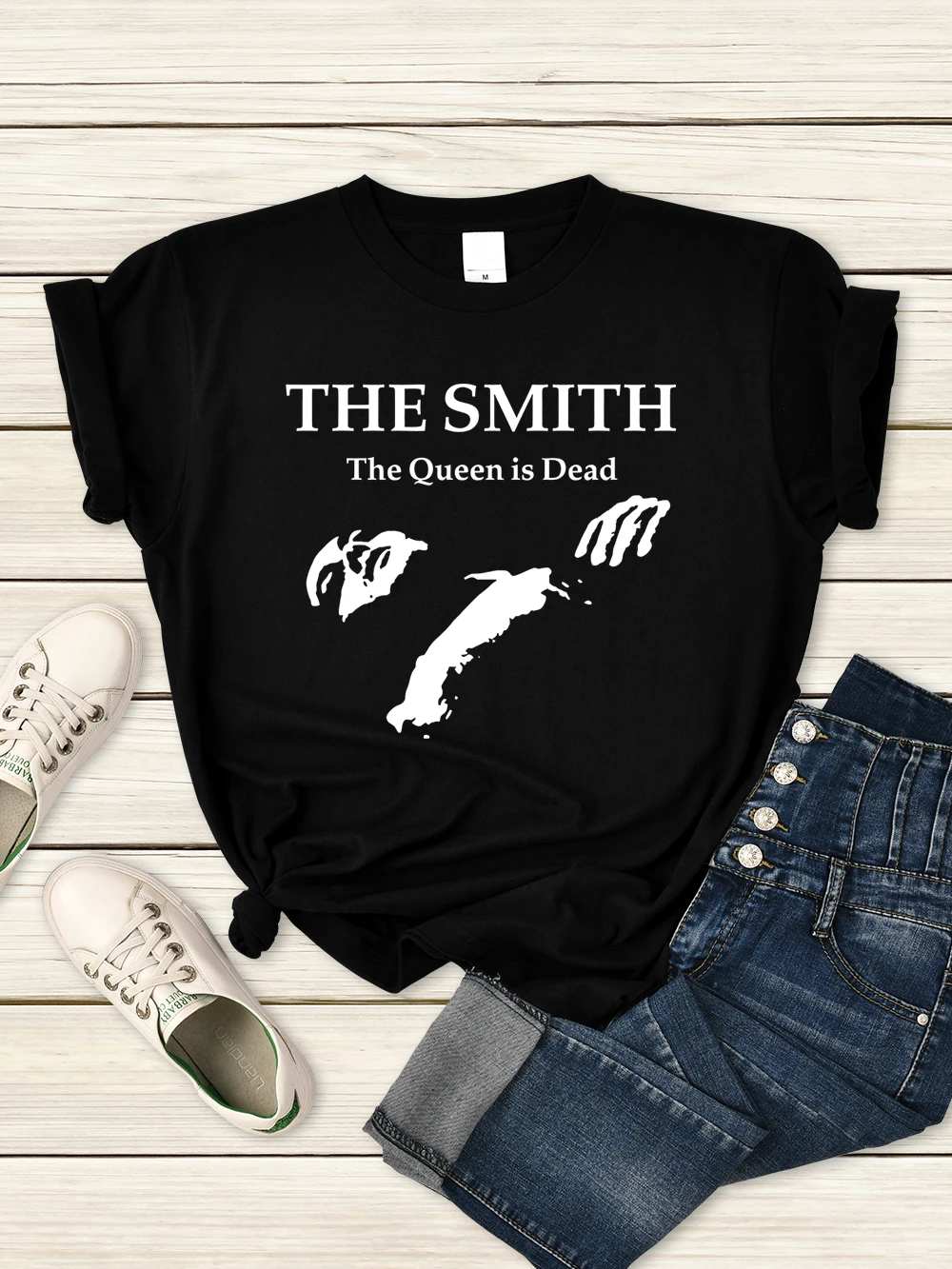 

The Smith The Queen Is Dead Tshirts Women Fashion Comfortable Short Sleeve Round Neck Casual Clothing Summer Simplicity Clothes