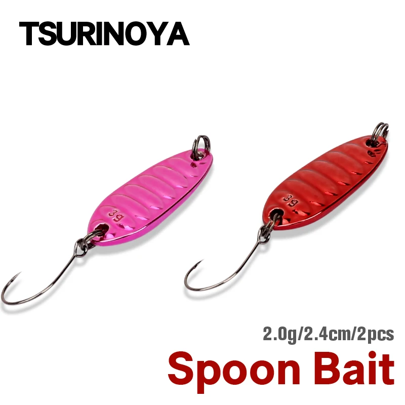 

TSURINOYA 2 г ложка, рыболовная приманка, ложка, металлическая рыболовная приманка для форели, окуня, лосося