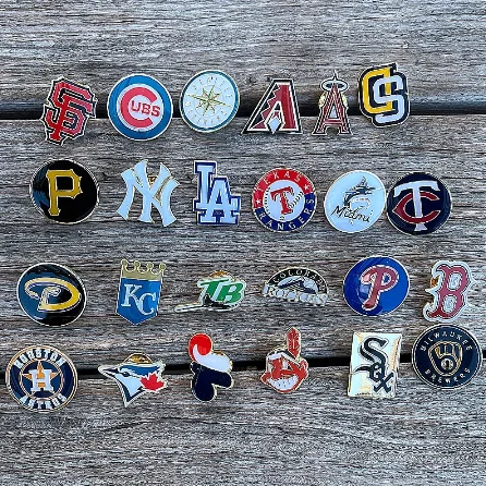 

1Pcs Baseball Cap Logo Icon Sport Brooch Backpack Clothes Cap Decoration Badges Party Birthday Gift Brooches Present Accessories