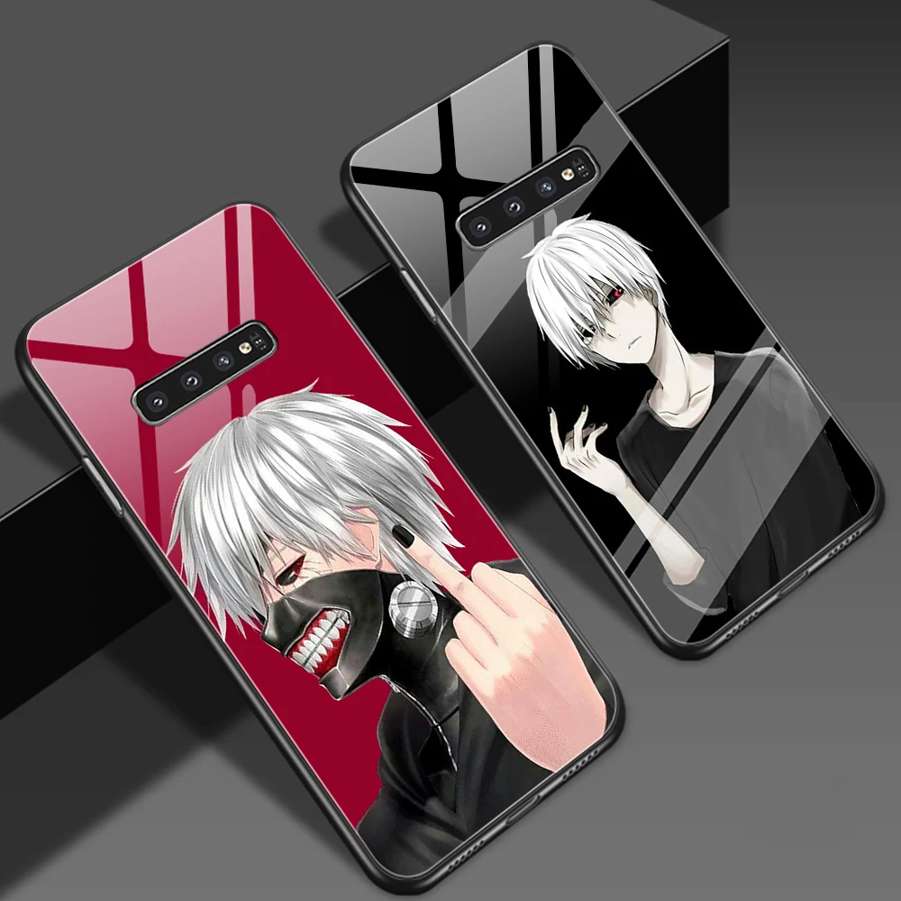 

Japanese anime Tokyo Ghoul Japan Suave for Samsung Galaxy NOTE 20 10 Lite 9 S22 S21 S20 S10 S9 Plus Ultra FE 5G S10e Glass Case