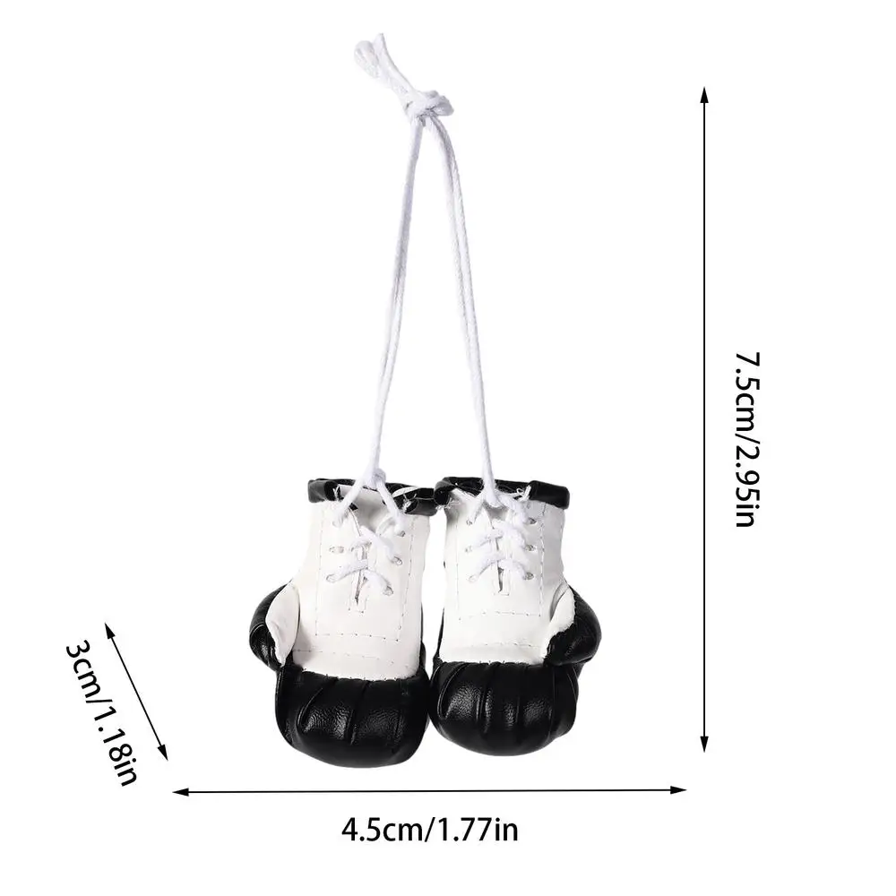 

Автомобильные боксерские перчатки, подвеска, мини-боксерские перчатки из искусственной кожи, брелок, декоративный многофункциональный декор для салона автомобиля, аксессуары, сумка