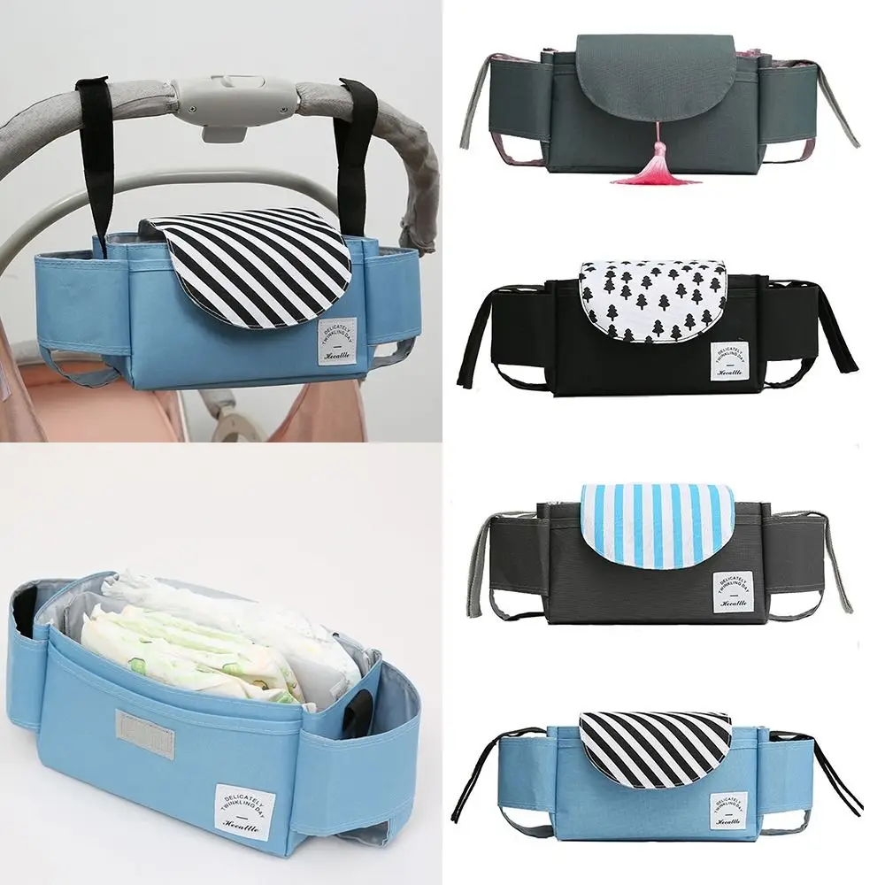 

Multifunction Buggy Stroller Cup Pram Baby Storage Bottle Holder Mummy Bag Pushchair Organiser Stroller Hanging Bag