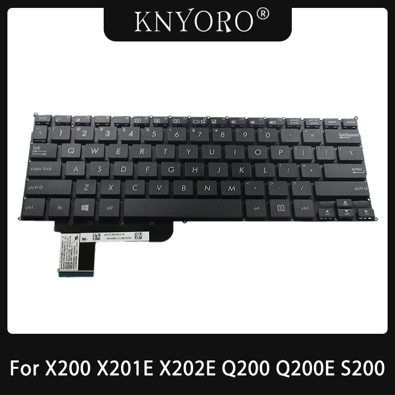 

Новая сменная клавиатура с американской раскладкой для ASUS X200, X201E, X202E, Q200, Q200E, S200, S200E, R200, R200E, R201E, F201E, R202E
