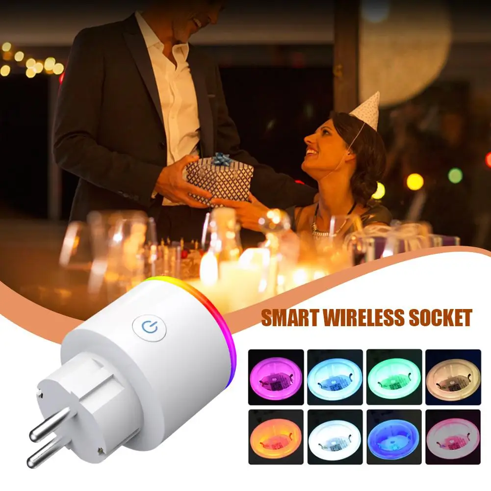 Розетка с Wi-Fi 16 А совместимая Google E4n4