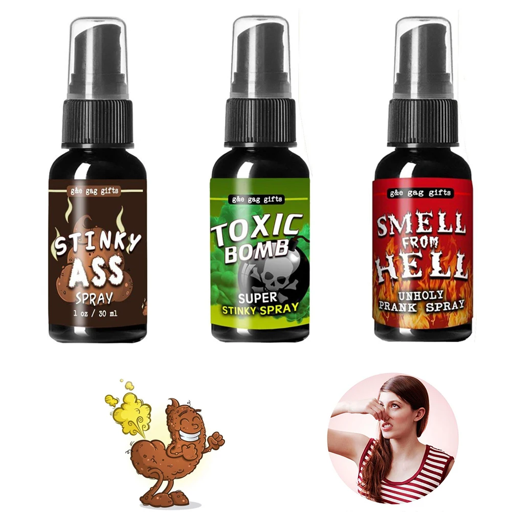 

1/3pcs 30ML Trick Liquid Fart Hallowmas Tricks Toy Novelties Liquid Fart Gag For Prank Joke Party April Fool's Day Entertainment