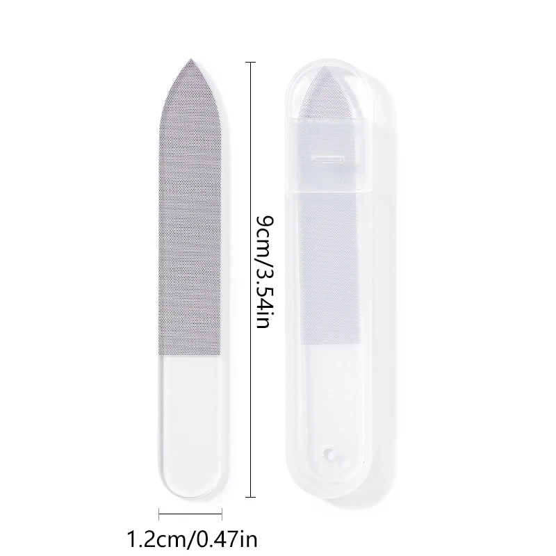 Нанокристаллическая стеклянная пилочка для ногтей инструменты полировки