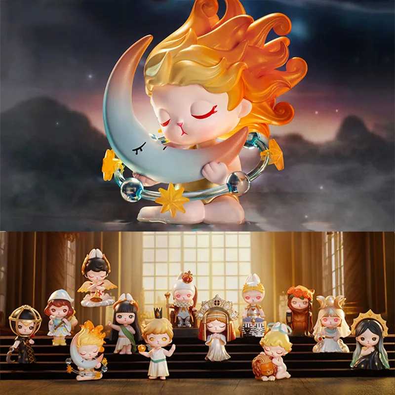 

Bunny Mysterious Tarot Series Blind Box Guess Bag Mystery Box Toys Doll Cute Anime Figure Desktop Ornaments Gift Collection