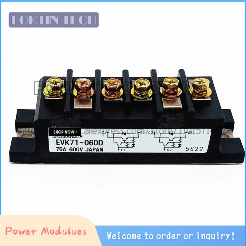 

BIPOLAR TRANSISTOR MODULES EVK71-060 EVK71-060D