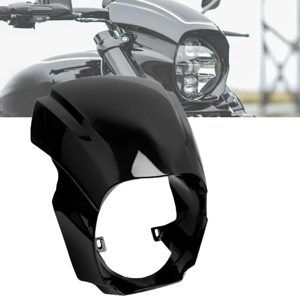 

Фонарь передний из АБС-пластика, черный, для Harley Softail breaker FXBRS FXBR 2018 2022 2021
