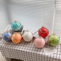 spherical acrylic cosmetic bag shoulder purses for women clutches circle bags for women small crossbody bag diamond evening bags