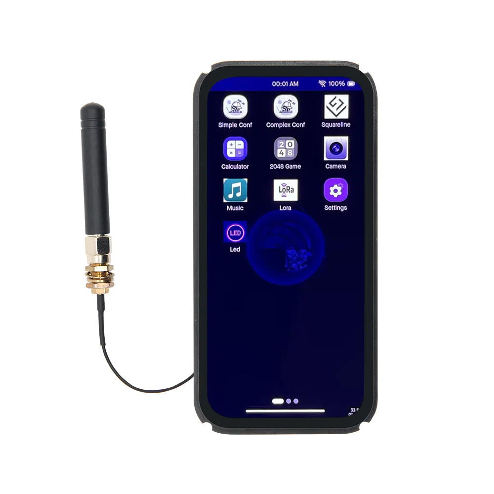 Фото LILYGO® T-Display-K230 K230 Chip Dual-Core RISC-V AIoT макетная плата LoRa Communication AMOLED сенсорный экран с камерой WiFi №4
