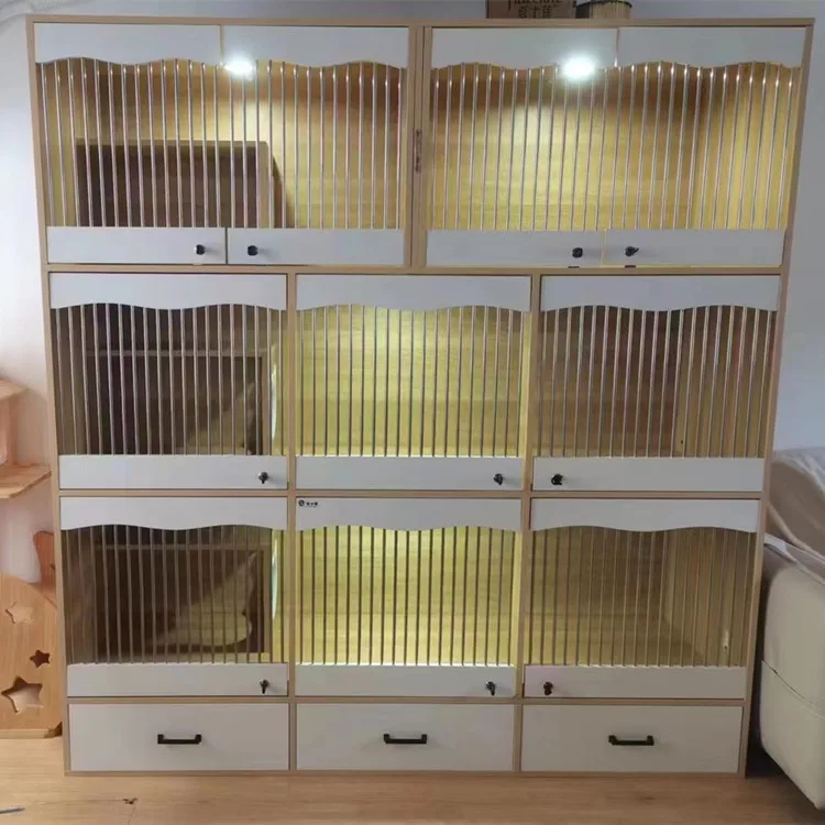 Большая клетка для разведения кошек на продажу многослойная подвижная