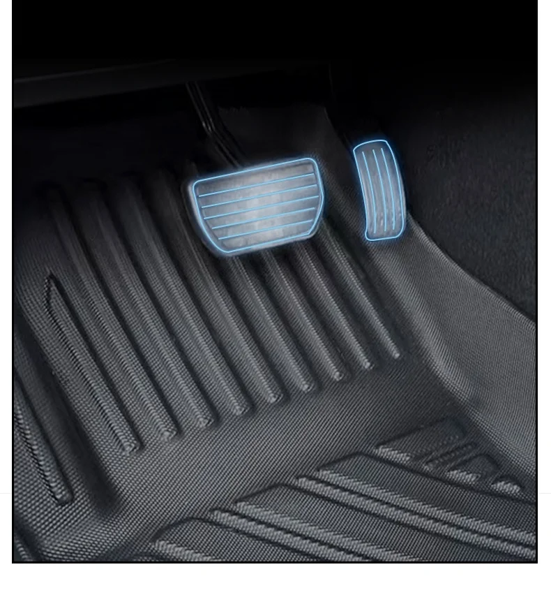 Фото Автомобильные коврики из ТПЭ для Lexus UX ZA10 200 250h 2019~2023 Hybrid, грязеотталкивающие кожаные накладки, коврики для ног LHD, автомобильные аксессуары №2