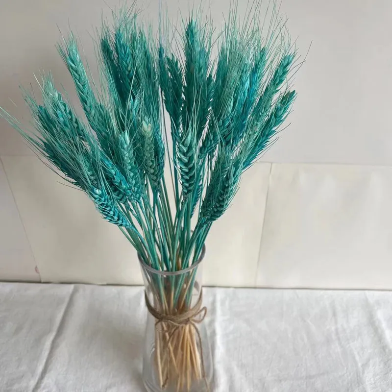 

50PCS Wheat Natural Dried Flowers Centerpieces For Weddings Dried Natural Flowers Mother's Day Wedding Gift For Guest Pampas