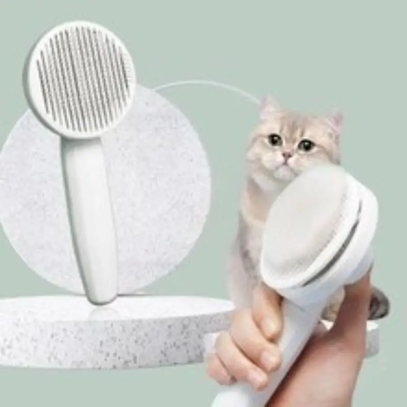 

Cat Comb Hair Removal Pet Magic Comb One Click Floating Hair Removal Dog Cat Universal Cleaning Beauty Supplies
