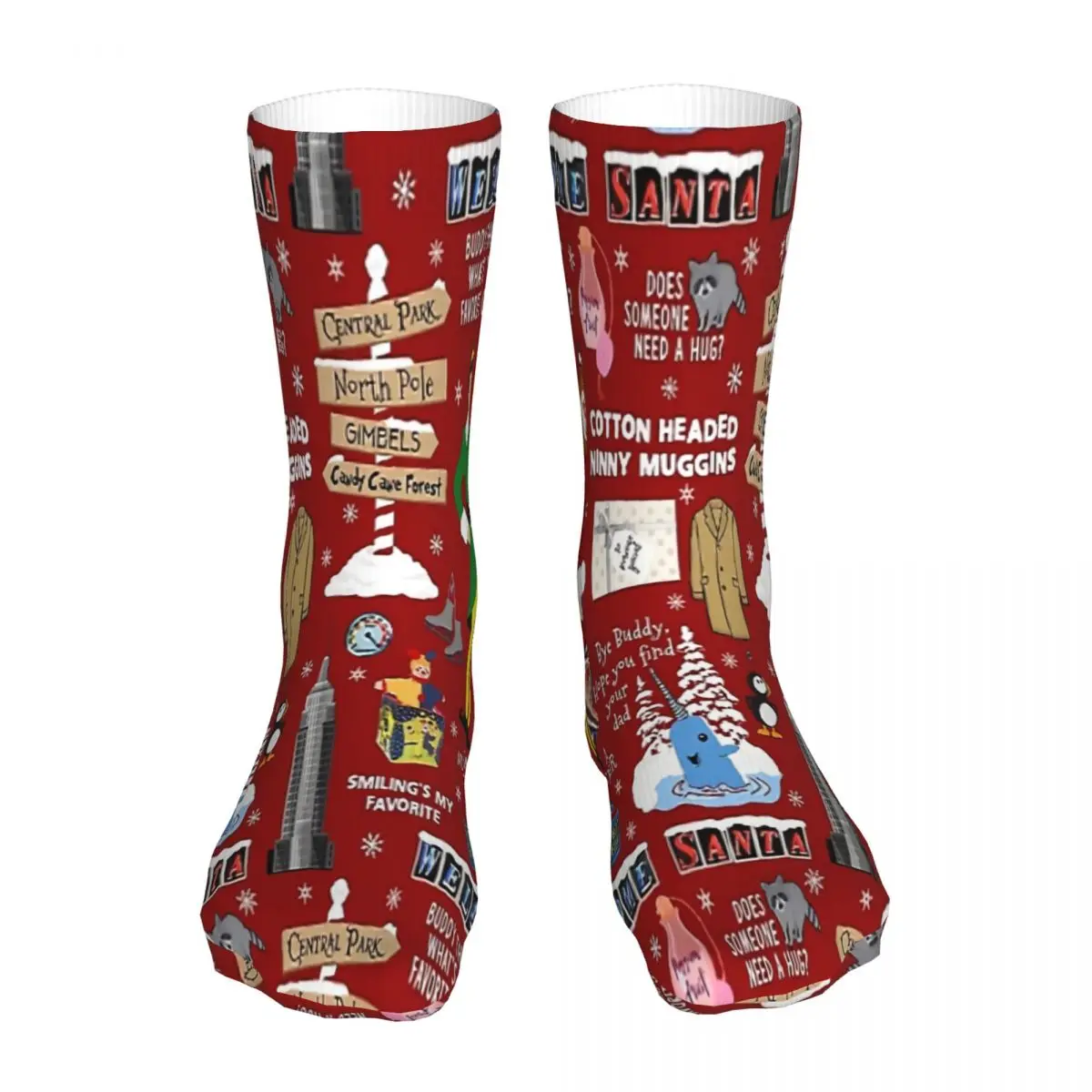 

Носки без названия мужские женские мужские чулки из полиэстера забавные по индивидуальному заказу