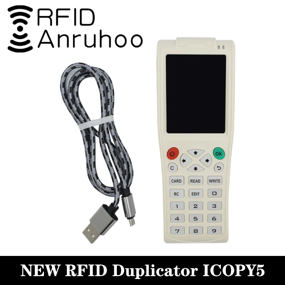 

New ICOPY5 English Version Full Wifi Decoding Function RFID Tag Reader ICID Key Writer NFC Smart Chip Card Copier Duplicator