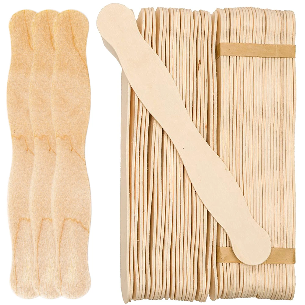 

50 Pcs Ice Cream Popsicle Sticks Wooden Stirring Stick For Epoxy Resin Mold Jewelry Making Handmade Craft Supplies Tools